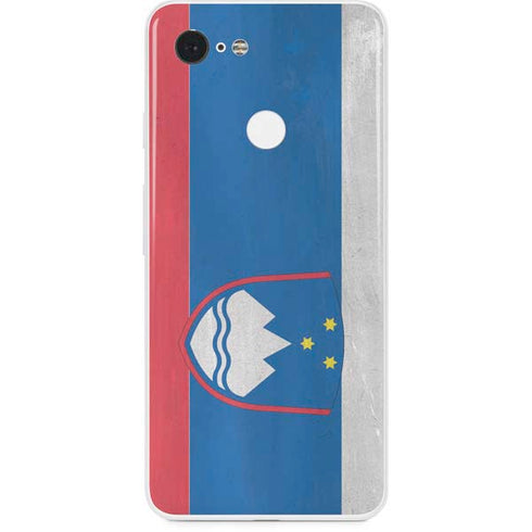 Slovenia Flag Distressed Google Pixel 3 Skin
